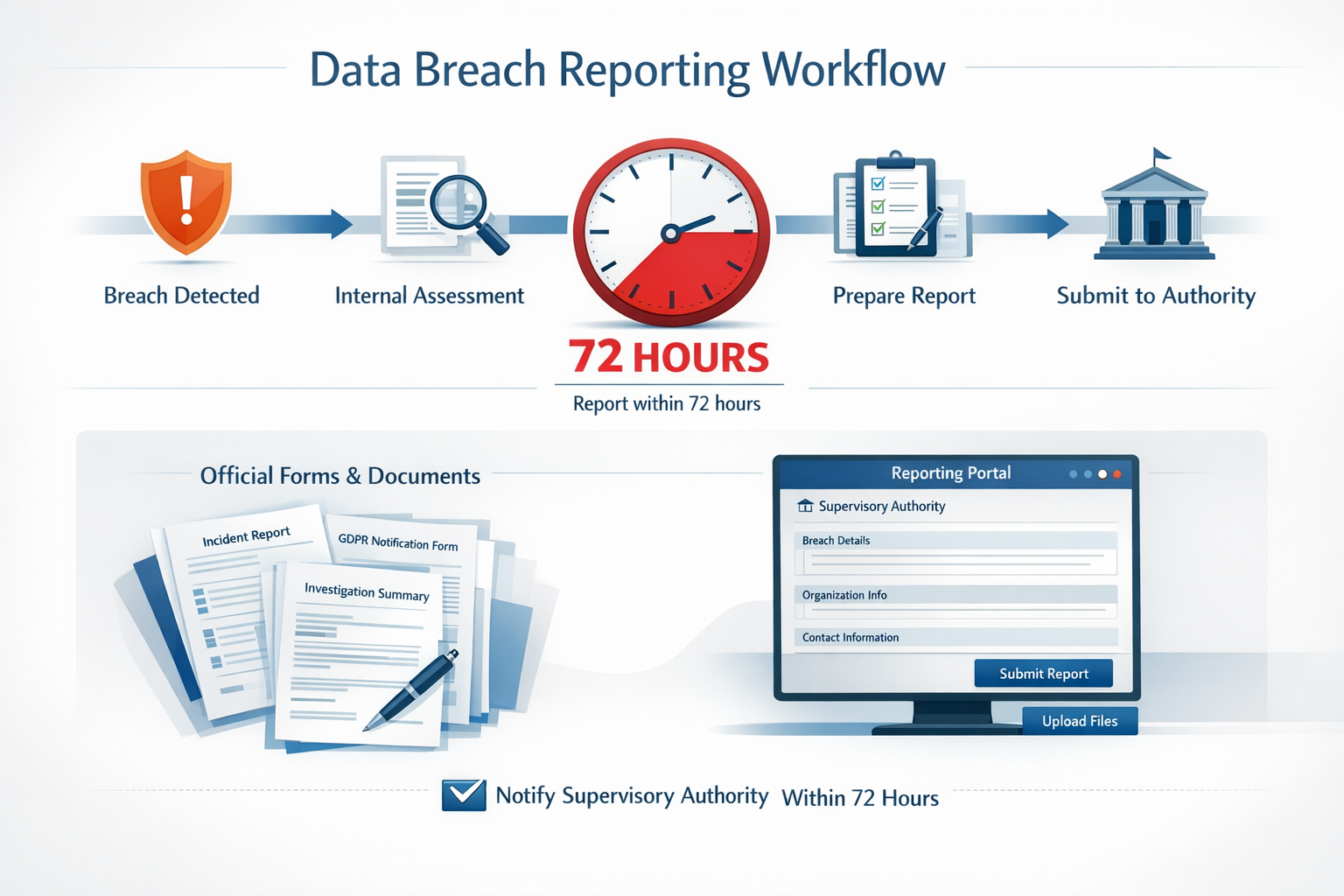 Meldepflicht Datenschutzverletzung Fristen DSGVO