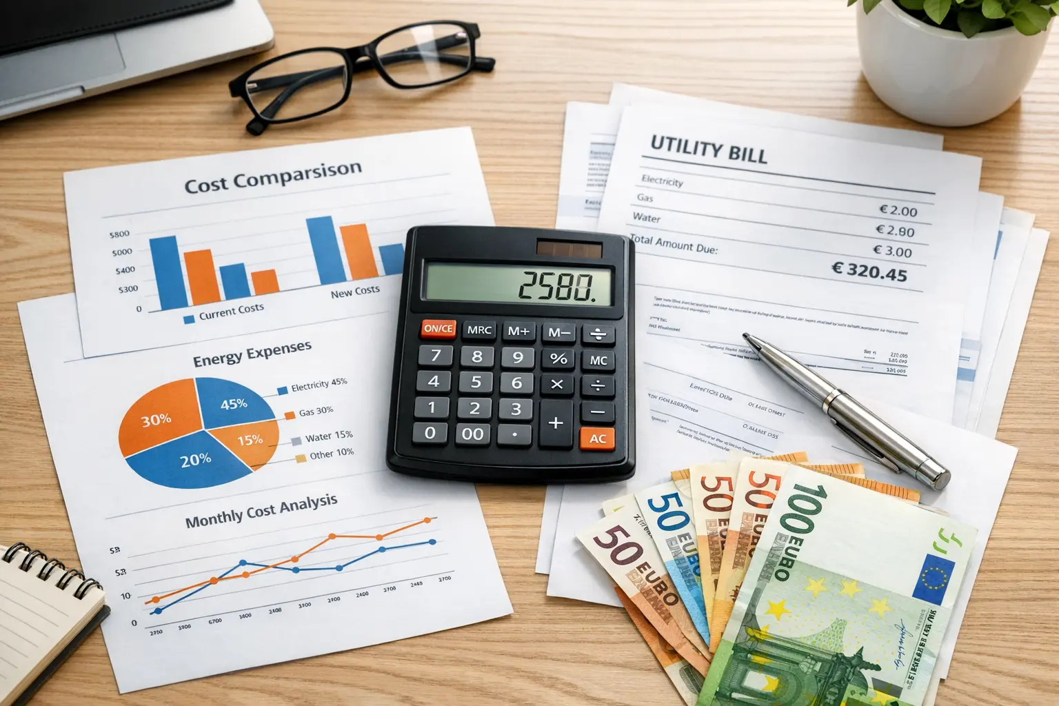 Kostenvergleich bei Nebenkostenabrechnung machen lassen