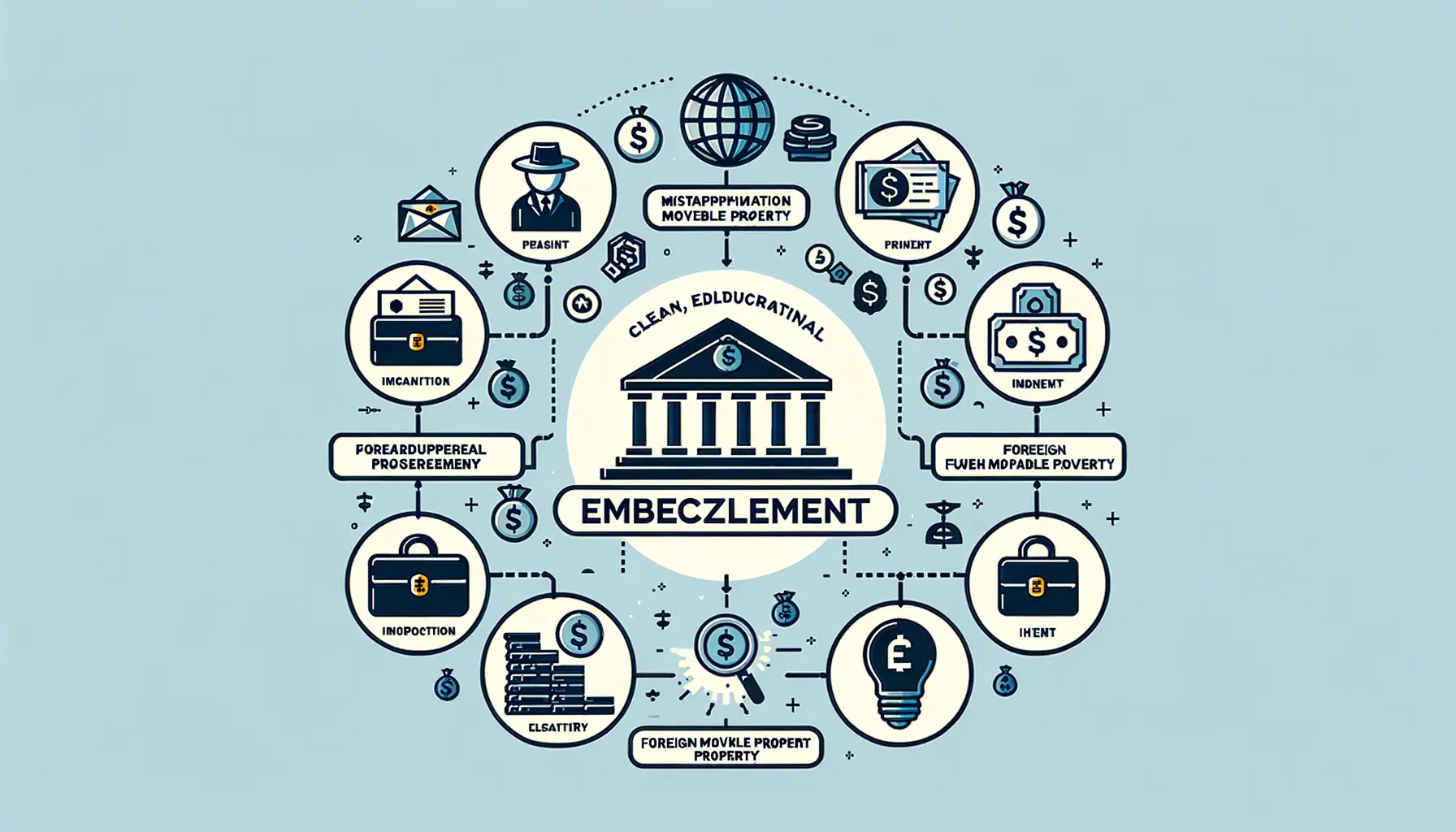 Was ist Unterschlagung Tatbestandsmerkmale Illustration